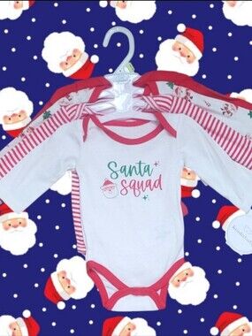 Koalababy Unisex Christmas 4-Piece Onsies Set